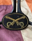 Civil War Union Cavalry Officer’s Crossed Sabers Bullion Insignia