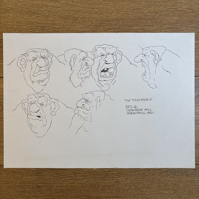 The BFG Cosgrove Hall Big Friendly Giant Character THE MAIDMASHER 1984
