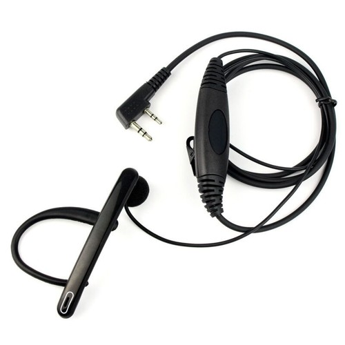 Radio Mic Headset Communication Accessoires 2-Pin Barre Écouteur Pratique - Photo 4/12