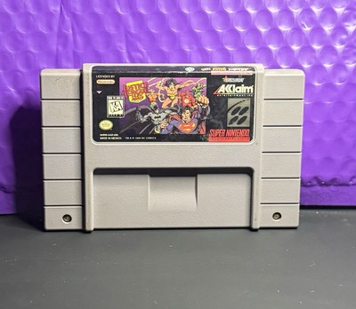 Justice League Task Force - SNES - Tested and Working - Ships Same Day