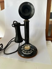 Antique Western Electric 50AL Rotary Dial Candlestick Telephone WORKING Pat 1910