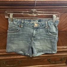 Big Girls Cat  Jack B Girls Jean Shorts Size L - 26  W 