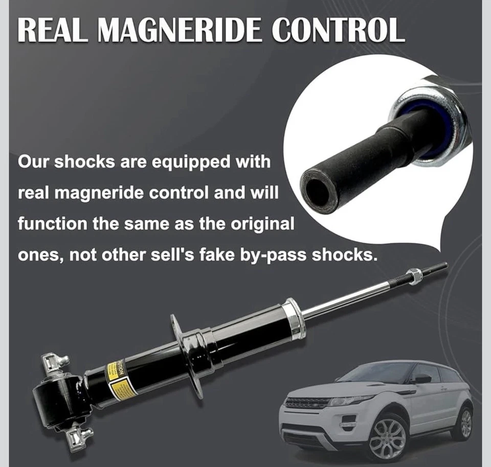 Amortiguadores delanteros 2 piezas con sensor magnético 07-2014 Cadillac Esc, Yukon, Sier Foto 3 de 4