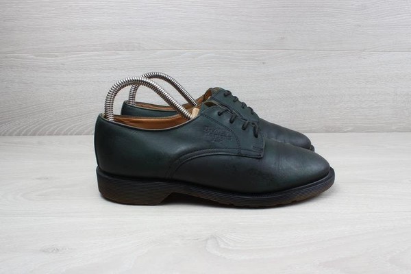 Women Dr. Martens Heels Black Leather 37 #3L1H
