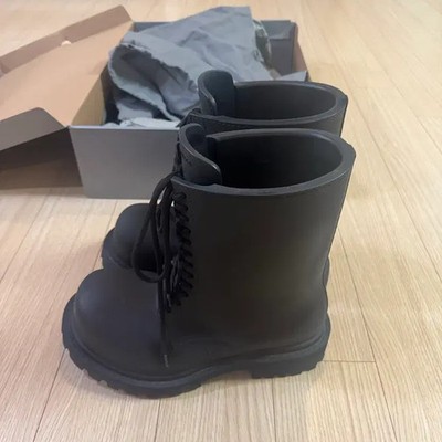 Balenciaga Steroid Boots 42 - Black, Slightly Used Official | eBay