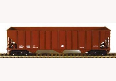 Bowser 55143 HO Scale 100 TON 45ft TRIPLE HOP DIM DATA Brown HH