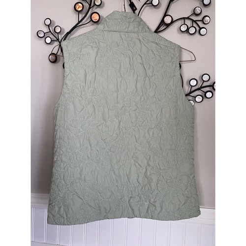 Cabela's Chic women's quilted vest jacket Pistachio, delicate color size M - Picture 3 of 11