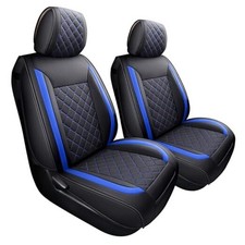 Tacoma Seat Covers Customized for 2005-2025 2026 Sport 2 PCS Front/Black-Blue