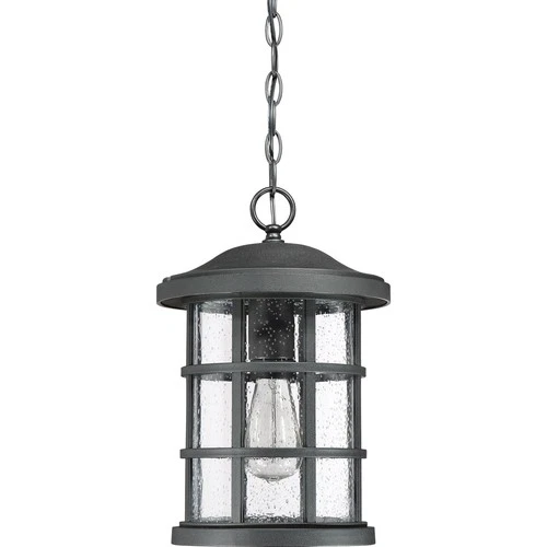 Quoizel CSE1910EK Crusade 15.5" Outdoor Hanging Lantern in Earth Black - Picture 2 of 5