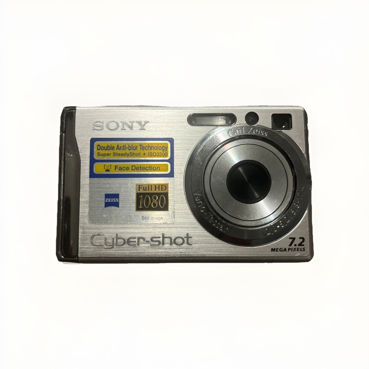 Sony Cybershot DSC-W80 Carl Zeiss Digital Camera 7.2 Mega Pixel