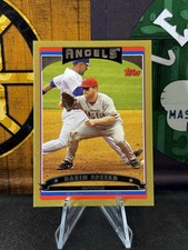 2006 Topps Baseball Gold Border Parallel /2006 Darin Erstad Los Angeles Angels