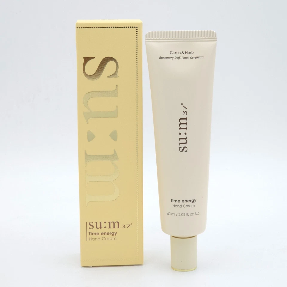SU:M37 Time Energy Hand Cream Special Set 2 Items My Favorite Nature K-Beauty - Image 4 of 4
