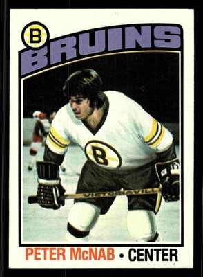 1976-77 Topps Peter McNab #118 - Boston Bruins