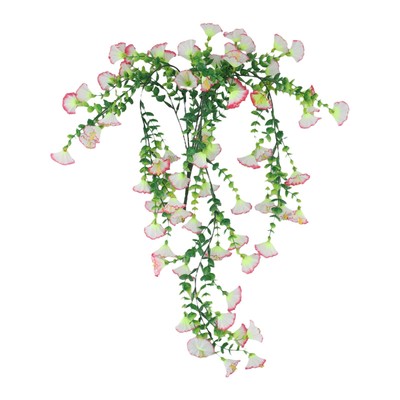 1PC Artificial Fake Morning Glory Hanging Flowers - Lifelike Outdoor Decor