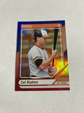 2024 Donruss Cal Ripken 36 Red Blue Holo Refractor Baltimore Orioles