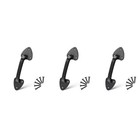 3pcs Door Handle Black Door Handle Cast Iron black door handles