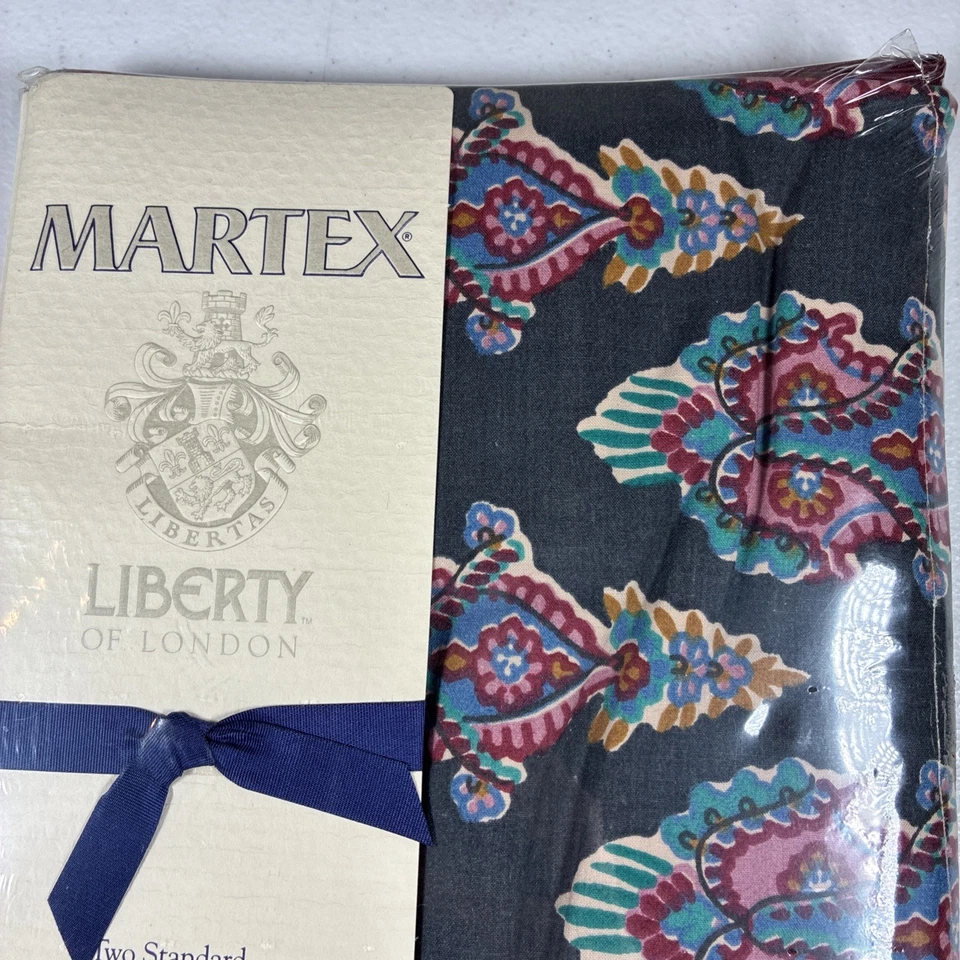 Martex Liberty Of London NUEVO 2 Fundas de Almohada Estándar Patrón Keswick SELLADAS Foto 2 de 4
