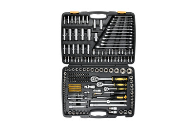 VOREL 58700 XXL Werkzeugkoffer 1/2'' Werkzeugset 216-teilig.