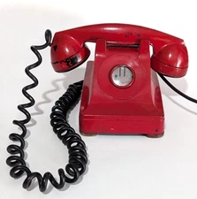 Western Electronics Bell Systems Model 302 Non-Dial Vintage Phone - UNTESTED