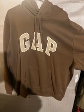 GAP Brown Fleece-Lined Hoodie Sweatshirt Size XXL