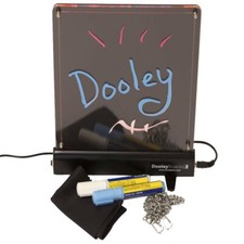 Dooley Boards 11"x14" Dry Erase Glowing Sign w/ 4 Changeable Colors 1114LEDC 