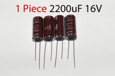 1 pcs Capacitor Nippon 2200uF 16v 105C 10x23mm. Radial. US Seller