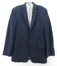 Brooks Brothers Sport Coat Men 38 Blue Explorer Fitzgerald Fit Blazer Wool