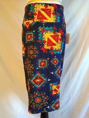 LULAROE CASSIE SKIRT XL, AZTEC PRINT, MULTI-COLOR, LOVELY! NWT LULAROE CASSIE SKIRT XL, AZTEC PRINT, MULTI-COLOR, LOVELY! NWT