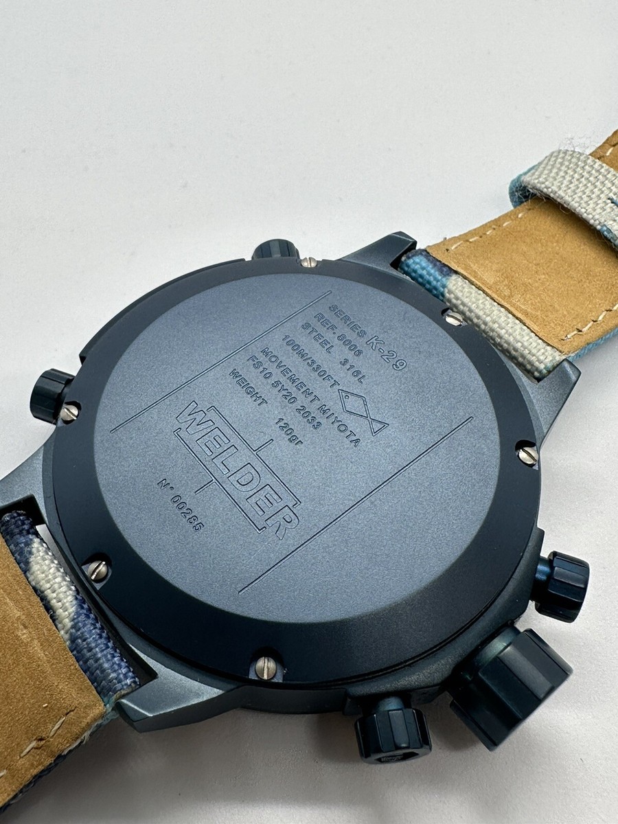 WELDER K-29 TRIPLE TIME! K29-8006 By U-BOAT! *DISCONTINUED!* | eBay