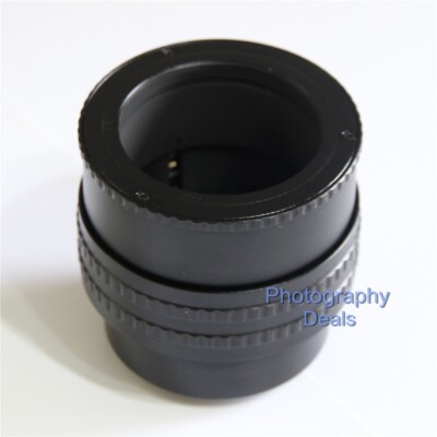 Brass Core M42 to M39 25-55mm Adjustable Close Focus Helicoid Adapter Macro Tube