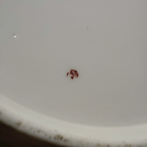 Meissen Prunkschale/Prunkteller Ø 25cm Akanthusblattrelief Obst-/Früchtemalerei - Bild 15 von 16