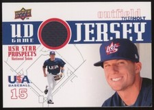 2009 Upper Deck Tyler Holt Star Prospect Patch USA Baseball #GJU-31
