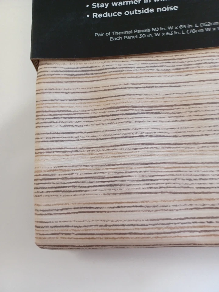 Sundown By Eclipse Room Darkening Dawson 30 英寸 X 63 英寸 2 个面板 — 第 4/4 张图片