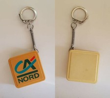 porte-clés Crédit Agricole du Nord, mètre ruban cassé (pc)