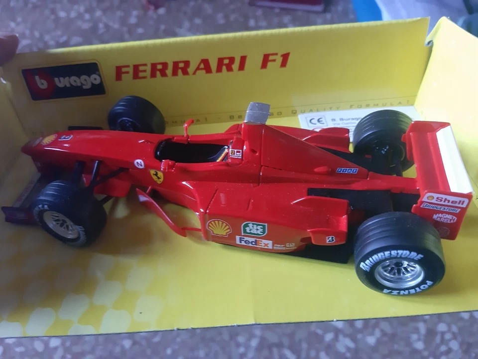 Ferrari Burago 1:24 Schumacher formula 1 F1 - Immagine 2 di 2
