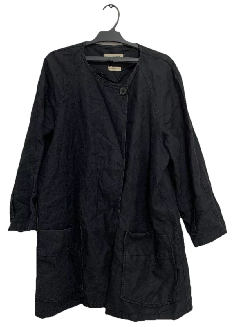 【関税込み】Isabel Marant Etoile ブラック Telia ジャケット ISABEL MARANT ETOILE JACKET BLACK SIZE 40 LINEN MADE IN