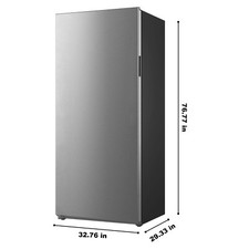 21 cu.ft Upright Freezer, Left Opening Door, ...
