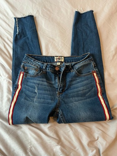 junior Stretch Blue Jeans Size 