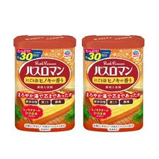 2pcs BATH ROMAN Japanese Bath Salt 600g Hinoki Japanese Cypress