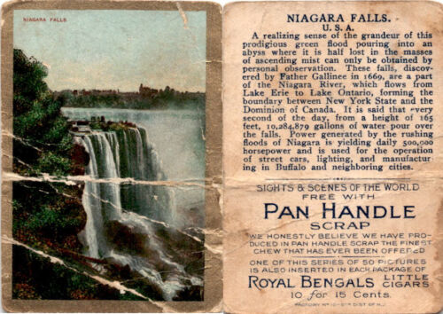 T99 American Tobacco, luoghi e scene, 1911, Cascate del Niagara (A31) - Foto 1 di 1