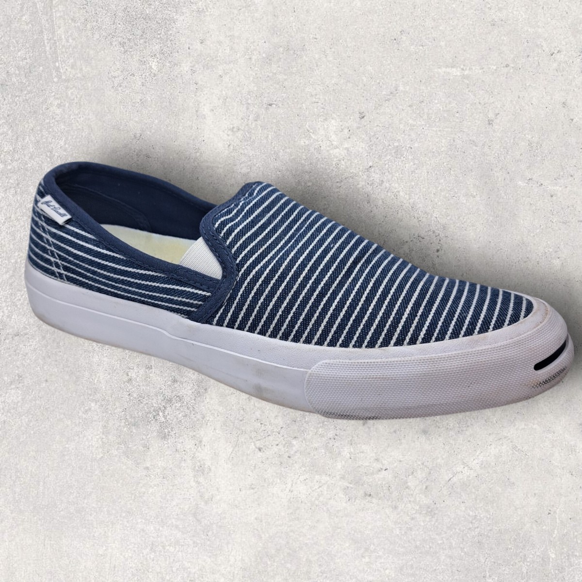Converse Jack Purcell Striped Slip On Shoes M W Sneakers