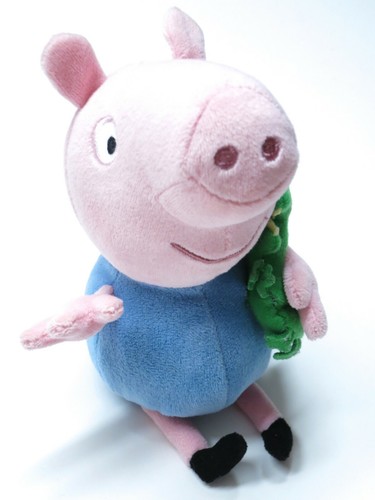 Ty Beanies ~ selten George mit grünem Dino und Prinzessin Peppa 2014 neuwertig - Bild 11 von 11