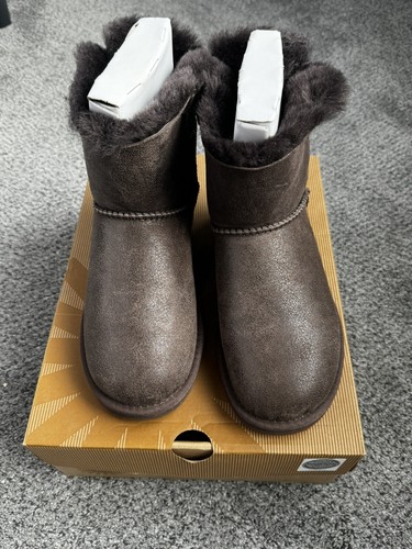 Ugg Boots Mini Bailey Braid With Swarovski Crystals New With Box. Size 6. - Picture 3 of 14