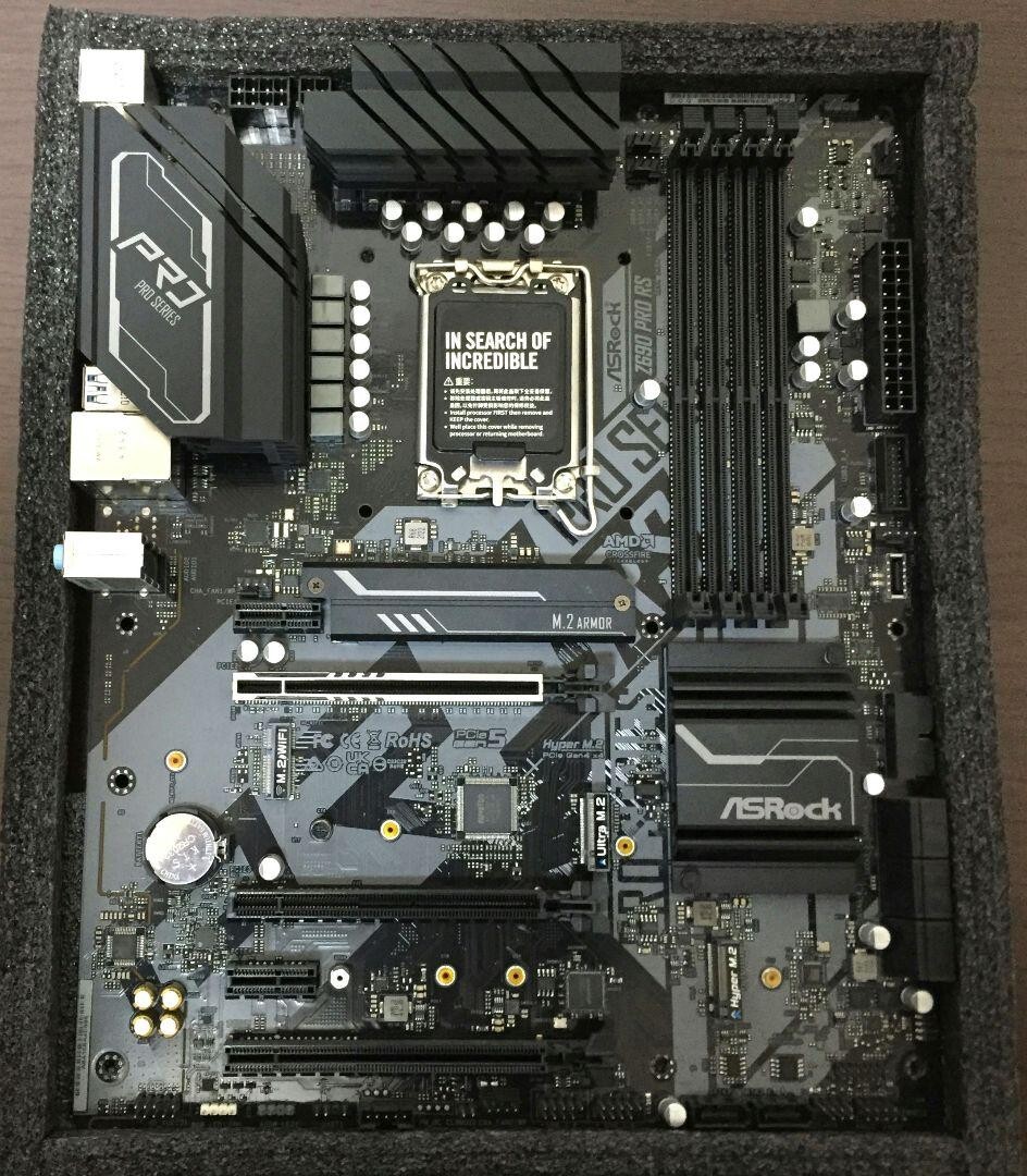 ASRock Z690 Pro RS LGA 1700 (14th,13th,12th Gen) Intel Z690 ASRock Z690 Pro RS LGA 1700 (14th,13th,12th Gen) Intel Z690