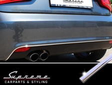 Per AUDI A1 8X 2010-2018 - 3M Modanatura Cromata Modanatura Posteriore Arco Telaio Tuning