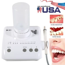 Dental Portable Ultrasonic Piezo Scaler 2*Bottles fit EMS Cavitron Handpiece