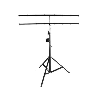 DJ Pro Lighting Crank Light Stand Square Truss Adapter Stage Crank-Up Foldable 1