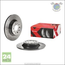 Kit 2x dischi forati Xtra freno Brembo Posteriore per AUDI TT Q3 A3 SEAT ALHAMB