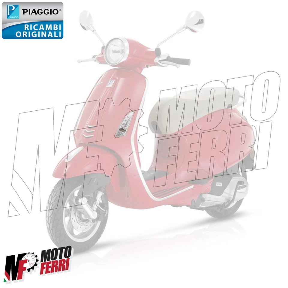MF5257 Freccia Anteriore Sinistra Led Originale Vespa Primavera Sprint 125 150 - Immagine 2 di 4