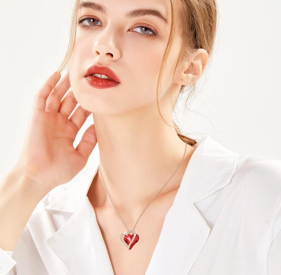 Love Heart Pendant Chain For Women | Gold Plated - Image 3 of 4